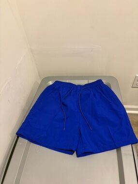 Armor men’s shorts Bright Royal Blue Drawstring Shorts size xl